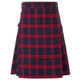thumbnail image 2 of Miluxas Men's Skirt Shorts , Casual Skirt for Men, Adjustable Fit, Skirt Meet Almost for Any Occasion Red XL(XL), 2 of 8