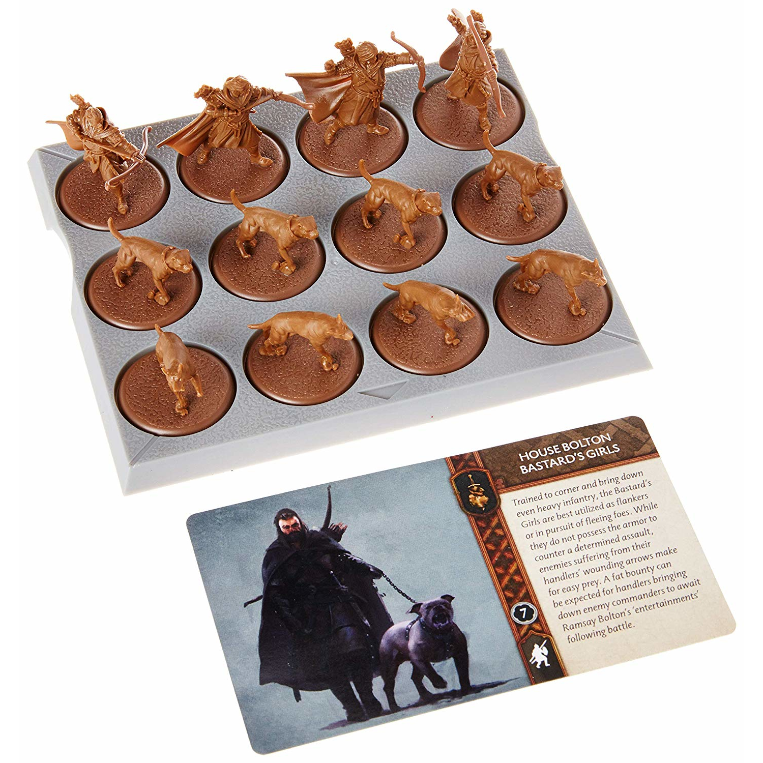 A Song of Ice and Fire: Tabletop Miniatures Game Bolton Bastard's Girls Unit Box, by CMON - image 2 of 9