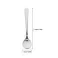 thumbnail image 5 of 12pcs Stainless Steel Espresso Spoons Mini Teaspoons Cute Little Scoops For Coffee Tea Sugar Dessert Cake Ice Cream Cappuccino, 5 of 5