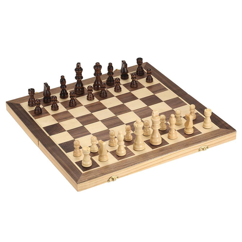 MINI 32 Pieces Chess Set Popular wooden Contemporary Chess Free shipping 