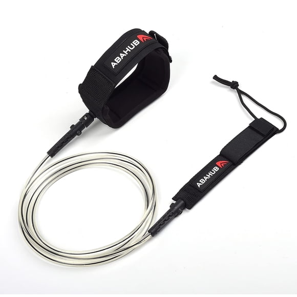Leash para Tabla de Surf Abahub Premium 3 metros para Longboard y Paddleboard