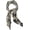 Black, variant on Women Floral Print Silk Like Scarf Square Neckerchief Soft Bandana Small Shawl Neck Wraps for All Season (Sage)