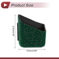thumbnail image 4 of Estuche para Gafas de Sol de Coche Unique Bargains Soporte Universal para Gafas de Sol de Coche ABS, Piedras de Rhinestone Verde 3.35"x2.68" 1 Par, 4 of 7