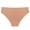 Caramel, variant on Seamless Ice Silk Underwear for Women Low Rise Wave Edge Hipster Bikini Panties No Show Soft Sexy Cheeky Briefs