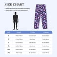 thumbnail image 4 of Naloa crystal Skull flower cool Pajama Pants Men, PJ Bottoms, Sleep & Lounge Pants-Medium, 4 of 6
