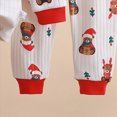 thumbnail image 6 of NOLDARES Toddler Baby Boy Outfits Clothing Set 2pcs Long Sleeve Graphic Print T Shirt and Joggers Pants Fall Winter Clothes Casual(Red,3-4 Y), 6 of 6
