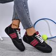 thumbnail image 5 of EKVAHL Fashion Sneakers for Women Lightweight Lace Up Walking Shoes Womens Non-Slip Comfortable Casual Sneakers Stylish Low Top Breathable Lightweight Running Shoes Trainers, 5 of 6