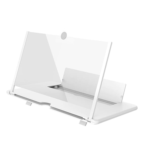 Screen Magnifier Version, Upgraded 10-18 Inch 3D Ultra Hd Mobile Phone Magnifier Screen For Videos Gaming, Foldable Mobile Phone Holder With Screen, 12 Inch Desktop Lazy