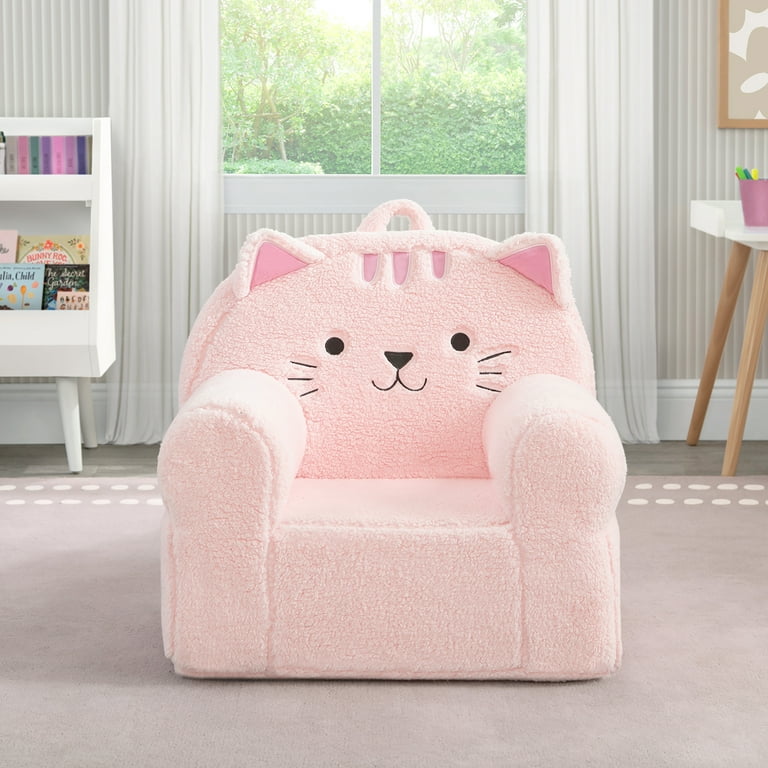 Delta Children Deluxe Cat Cozee Chair for Kids, Pink - Walmart.com