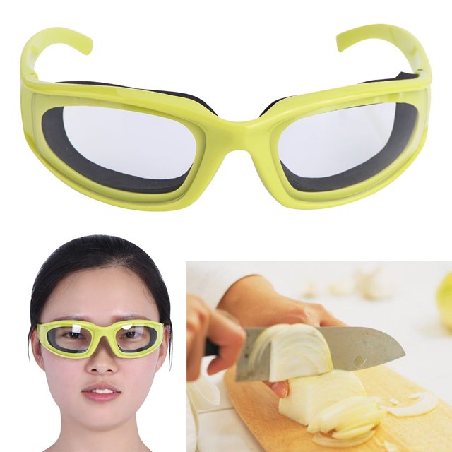 Garosa Lunettes de Protection Coupe-Oignon Anti-Éclaboussures Lunettes de Cuisine, Lunettes de Protection Coupe-Oignon, Lunettes de Protection Coupe-Oignon