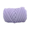 thumbnail image 3 of 1000G Chunky Yarn Arm Knit Yarn DIY Length 3149inch Crocheting Bulky Yarn Jumbo Tubular Yarn for Kids Crafts Craft Weave Weaving Cushion Violet, 3 of 10