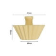 thumbnail image 5 of JINGT Coffee Filter Shape Retainer Coffee Auxiliary Coffee Filter Paper Press Tool Beige, 5 of 9