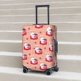 thumbnail image 5 of Uemuo Bunny And Strawberry Printed Washable Luggage Cover - Fashion Suitcase Protector Fits 18-32 Inch Luggage -Large, 5 of 9