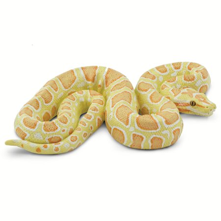 Incredible Creatures Albino Burmese Python Safari Ltd New Educational Toy Figure