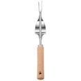 thumbnail image 1 of Wood Handle Stainless Steel Garden Weeder Hand Weeding Removal Cutter Dandelion Puller Tools Multifunction Weeder, 1 of 5