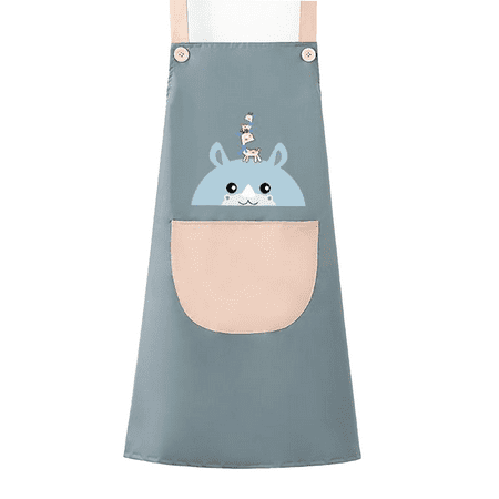 

Aprons for Women with Pockets Adjustable Bib Aprons Waterproof Oil Proof Chef Apron Women for Kitchen BBQ Cooking Drawing Crafting