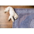thumbnail image 4 of GLN Rugs Saphirya Indoor, Machine Washable Area Rug &nbsp;3'x5' Turkish Navy/Off, 4 of 8