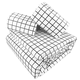 thumbnail image 2 of Juego de Fundas para Duvet Koala Estampada Microfibra Ultra suave Individual Cuadros Gris Rebeca, 2 of 4