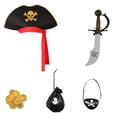 thumbnail image 5 of OJSFQUFP Pirate Cos Outfit for Kids,Halloween Girls Pirate Outfit with Accessories Cos Party Dress Up Themed Party, 5 of 6