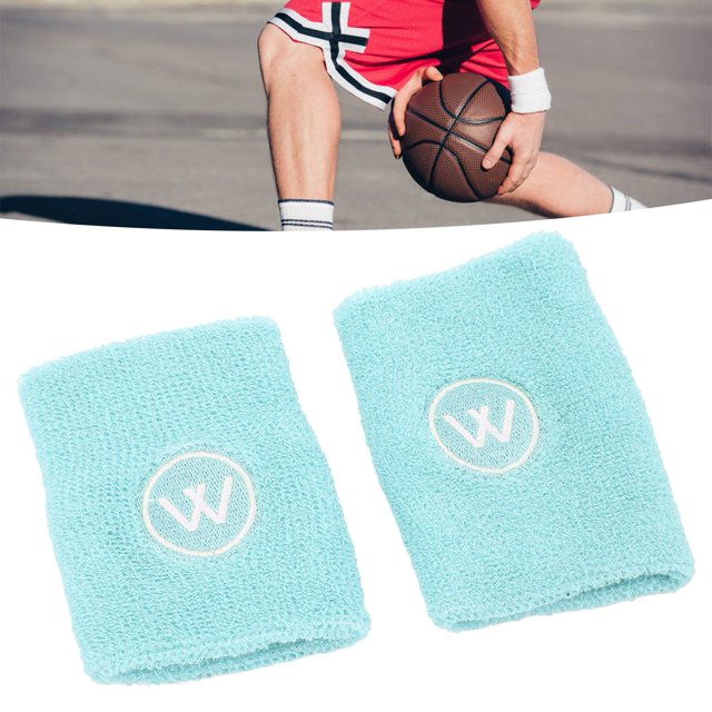 Muñequeras de Mano, 2 Juegos de Muñequeras para Hombres, Mujeres, Gimnasio, Correr, Baloncesto, Deporte, Soporte de Muñeca, Manga Envolvente