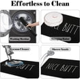 thumbnail image 6 of Xsinufn Diatomaceous Earth Bath Mat,Black Fun Bath Rugs for Bathroom Non-Slip and Washable for Shower,Soft Absorbent Quick Dry Diatomaceous Earth Bath Mats Inside Entryway Door Mat 17"x27", 6 of 6