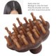 thumbnail image 4 of Peine Gua Sha, Peine Ergonómico De Dientes Anchos Para Masaje Del Cuero Cabelludo, Sándalo Para Viajes, 4 of 7