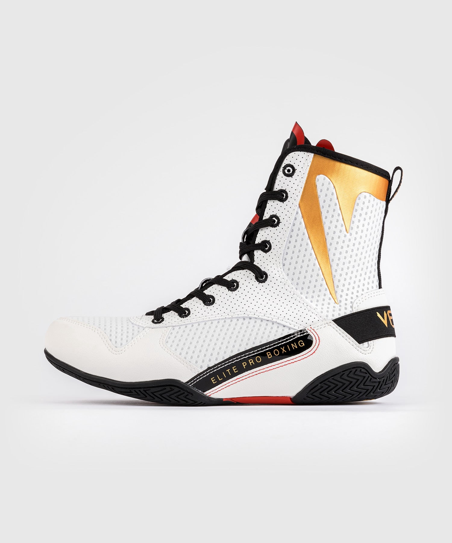 Venum Elite Boxing Shoes - Ice /Gold - M6/W7.5