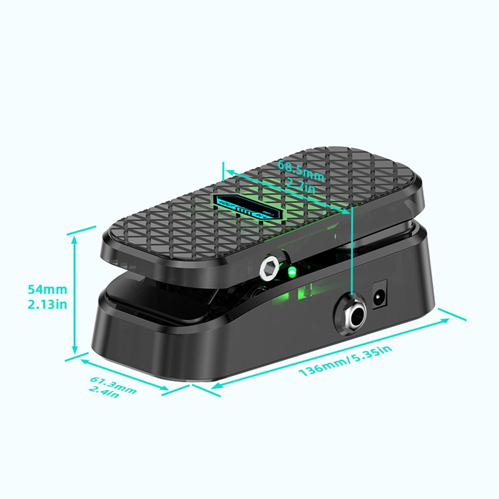 Guitar Amps Effect Pedal Multiple Effects Plastic Construction Small Portable Stompbox Suitable for Musicians Present