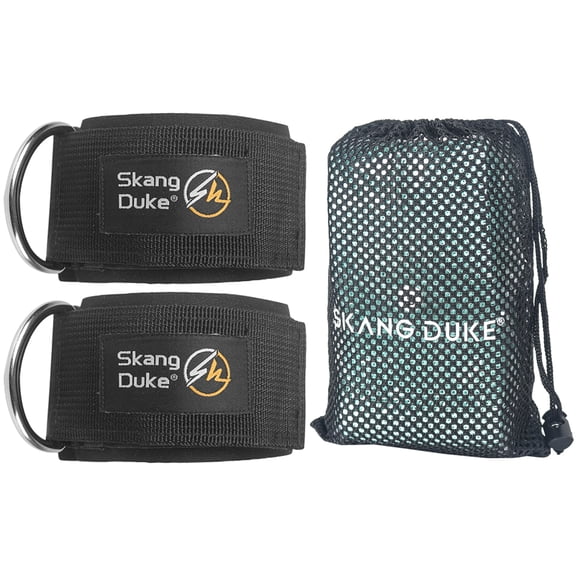 OUNONA Fitness Ankle Set for Leg Strength Training, Elastic Resistance Bands for Workout and Exercise