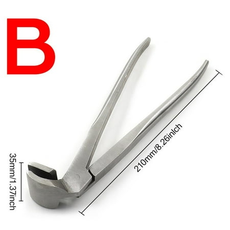 

DIY Leather Edge Adjustment Press Flatten Plier Fixed Clamp Bag Making Pliers
