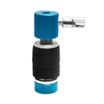 thumbnail image 1 of Adjustable Blue Hi-Hat Clutch with Felt & Metal Construction - Easy Installation, Durable Drum Accessory for Cymbal Position/Tension Control, 90g, 8.1*2.2*2.2cm - Replacement Part for Drum Set, 1 of 4