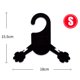 thumbnail image 2 of unbranded 10Ud Para Colgar Ropa De Mascotas Color Negro Material Y, 2 of 8