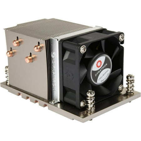UPC: 0855700001556 | Dynatron A26 AMD Socket SP3 Aluminum Heatsink with Heatpipe Embedded  6025 Axial PWM Fan for Heat Exhausting for 2U Server up to CPU power 180 Watts
