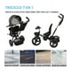 thumbnail image 4 of Triciclo para Niños The Baby Shop  para bebés, evolutivo Luz y Sonido Negro - 7 en 1, 4 of 8