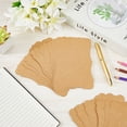 thumbnail image 4 of 50Pcs DIY Paper Blank Greeting Cards Rectangle Tan 150~153x100~102x0.2mm, 4 of 7