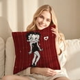 thumbnail image 4 of Velvet Decorative Throw Pillow Cover 1 Piece,18x18 inch Pillow Cover for Couch, Sofa Bed, Soft Cushion Cover, 4 of 6