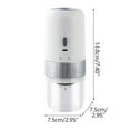 thumbnail image 3 of Automatic Coffee Grinder Portable Household Electric Ceramic Core Adjustable Burr 1250mAh USB Rechargeable Manual Powder Press for Work Travel Home, 3 of 3