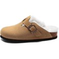 thumbnail image 1 of LAICAIW Sabots Boston pour Femmes Hommes en Suède à Plateforme en Liquidation Mules à Enfiler Chaussures « Potato » Semelle Antidérapante Pantoufles, 1 of 4