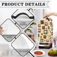thumbnail image 4 of HELLHERO Reusable Mixer Blender Cover for Home Kitchen Indoor Polyester, AntiSlip, Handle Pumpkin Day Theme, 4 of 6
