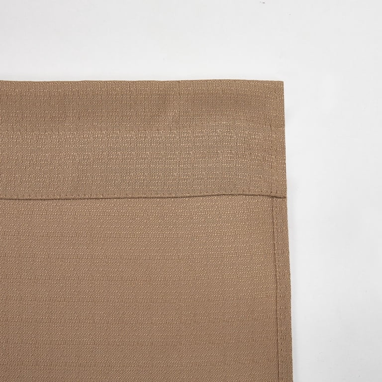 Mainstays Curtain And Sheers 4-Piece Panel Set Tan photo 6