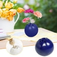 thumbnail image 1 of Florero hecho a mano Flor Ambiente familiar Florero decorativo Florero redondo Adorno de arreglo Wmkox8yii HKAHFKAH1031, 1 of 3