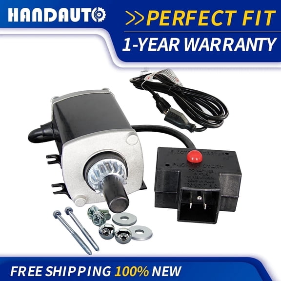 Starter for Tecumseh Snow King 8-13HP Engines HM70/HMXL70/OHSK120 120V 16T CCW Replaces 33329, 37000, 72403600