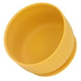 thumbnail image 4 of Tazón para bebé con base de succión de silicona, antivuelco, a prueba de derrames, multifunción, para comida, sopa de frutas, amarillo, 4 of 14