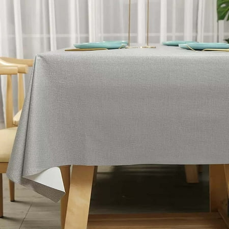 

UMMH 31x47 inches Tablecloths for Rectangle Tables Waterproof & Stain Resistant Table Cloth Spillproof Soil Resistant Decorative Table Cover Washable Polyester Dining Table Cloths