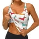 thumbnail image 3 of Fotbe Dachshund Dog Puppy Sujetador Deportivo Largo sin Aros para Mujer con Almohadillas y Soporte Medio, Transpirable y Absorbente, Camiseta Tipo Chaleco o Tank Top-XX-Large, 3 of 8