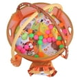 thumbnail image 2 of Colchoneta de juego 3 en 1 para bebés, marco de fitness, colchoneta de juego para gimnasio infantil con bolas, juego de juguetes colgantes, n.° 1, 2 of 15