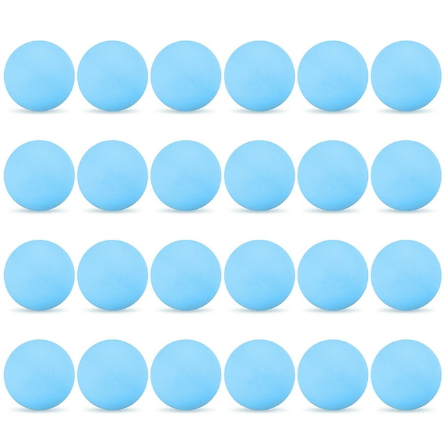24 Pcs Balles de Tennis de Table 40mm Balles de Ping-Pong Amateur Avancé Entraînement Pratique Balles