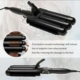 thumbnail image 2 of Hair Curling Wand Crimper Instant Heating Adjustable Hair Curler with 2 Temperature Control, 2 of 11