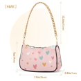 thumbnail image 3 of FORMRS Womens Shoulder Bag with Chain Strap Clutch Purse Cute Tote Handbag, Love in The Air, 3 of 7