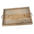 thumbnail image 1 of Home Roots Beddings 331479 Gather Wood Tray, Natural & Black, 1 of 1